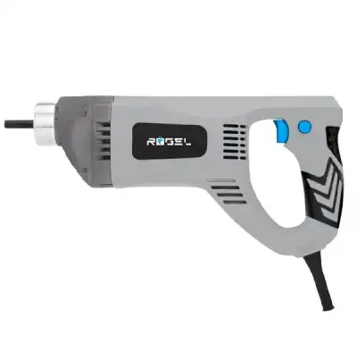 Вибратор для бетона электрический RÖGEL, 1100 Вт, 3100 об/мин, приводной вал 1.5 м наличный и безналичный расчет