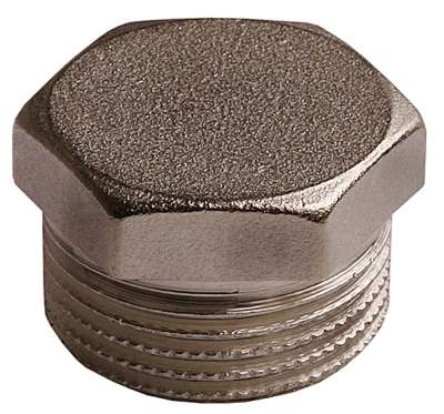 GENERAL FITTINGS 3/4″, наружная резьба никель, заглушка (51097-S-3/4) наличный и безналичный расчет