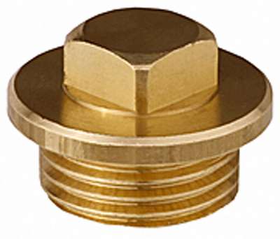 GENERAL FITTINGS 3/4″, с прижимной шайбой, никель, заглушка (51099-3/4) наличный и безналичный расчет