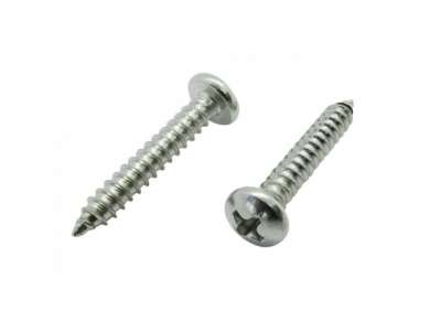 Шуруп 3.5х25 мм полусф. головка, белый цинк, острый, DIN 7981 (15000 шт в коробе) (STARFIX) наличный и безналичный расчет