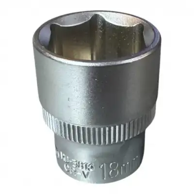 Головка торцевая 3/8" 6гр. 18мм L30мм CrV "H-D" наличный и безналичный расчет