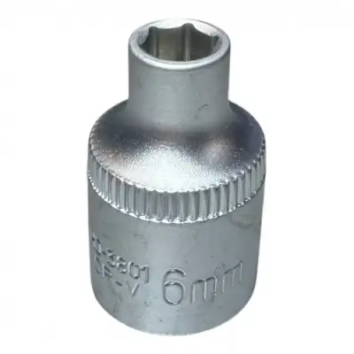 Головка торцевая 3/8" 6гр.  6мм L28мм CrV "H-D" наличный и безналичный расчет