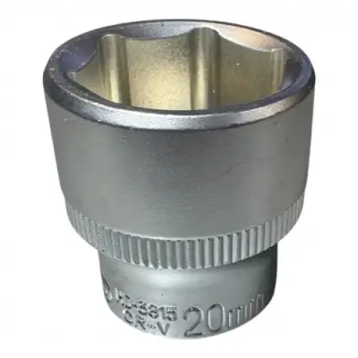 Головка торцевая 3/8" 6гр. 20мм L30мм CrV "H-D" наличный и безналичный расчет