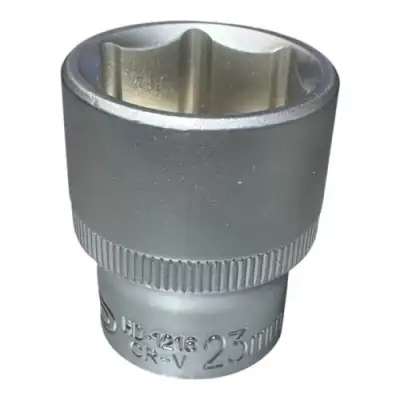 Головка торцевая 1/2" 6гр. 23мм L38мм CrV "H-D" наличный и безналичный расчет