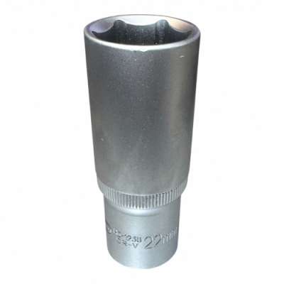 Головка торцевая 1/2" 6гр. 22мм L76мм CrV "H-D" наличный и безналичный расчет