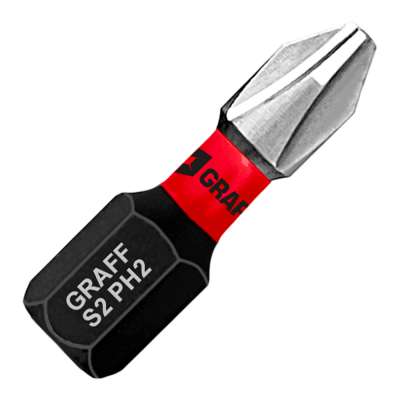 Бита PH 2x25 мм (россыпь) Impact GRAFF наличный и безналичный расчет