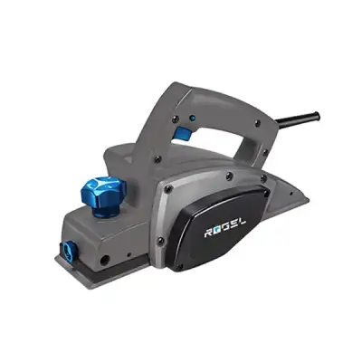 Электрический рубанок RÖGEL, 700 Вт, 16500 об/мин, ширина 82 мм, глубина 0-2 мм наличный и безналичный расчет