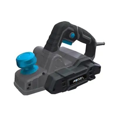 Электрический рубанок RÖGEL, 900 Вт, 16000 об/мин, ширина 82 мм, глубина 0-3 мм, выборка фальца 0-10 мм наличный и безналичный расчет