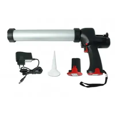 Пистолет для силикона со штоком аккумуляторный (Li 7,4V) 600 мл "Prowin" наличный и безналичный расчет