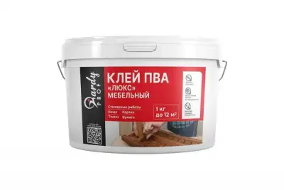 Клей ПВА люкс мебельный (2.3 кг) HARDY PROF наличный и безналичный расчет