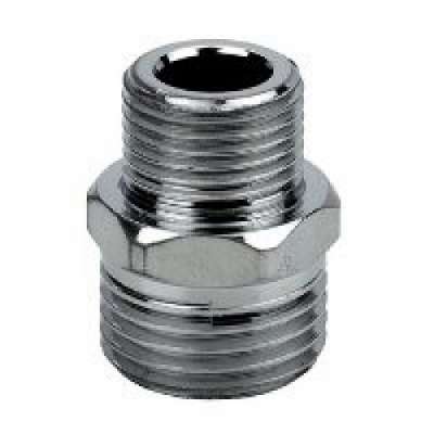 Штуцер пневматический с наружными резьбами 1/8" х 1/4" "H-D" наличный и безналичный расчет