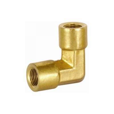 Штуцер пневматический угловой с внутренними резьбами 1/2" х 1/2" (латунь) "H-D" наличный и безналичный расчет