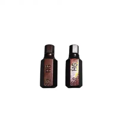 Бита HEX H6 10x30мм S2 под ключ, 2 штуки "H-D" наличный и безналичный расчет