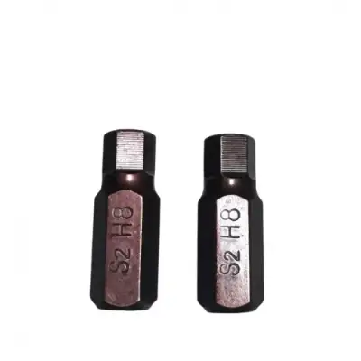 Бита HEX H8 10x30мм S2 под ключ, 2 штуки "H-D" наличный и безналичный расчет