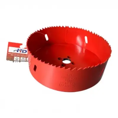 Коронка биметаллическая по металлу и дереву 127мм., L38мм., 5/8"-18UNF, HSS M3 "H-D" наличный и безналичный расчет