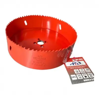 Коронка биметаллическая по металлу и дереву 140мм., L38мм., 5/8"-18UNF, HSS M3 "H-D" наличный и безналичный расчет