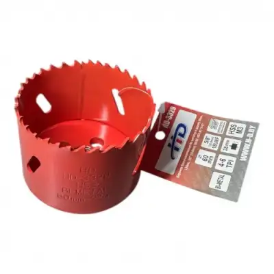 Коронка биметаллическая по металлу и дереву 60мм., L38мм., 5/8"-18UNF, HSS M3 "H-D" наличный и безналичный расчет