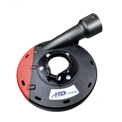 Кожух пластмассовый защитный с пылеотводом для углошлифмашины (болгарки) d 115/125мм "H-D" наличный и безналичный расчет