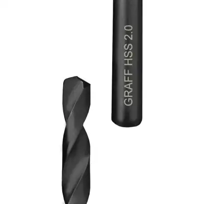 Сверло по металлу 2,0 мм парооксидированное GRAFF россыпь наличный и безналичный расчет