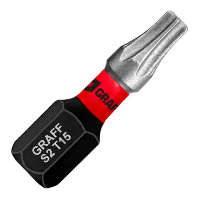 Бита TX 15x25 мм (россыпь) Impact GRAFF наличный и безналичный расчет