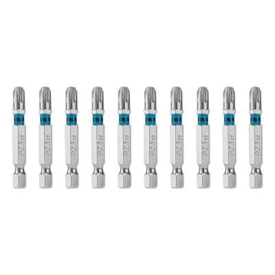 Бита PZ3х50мм, сталь S2, шестигр., 10 шт. Gross наличный и безналичный расчет