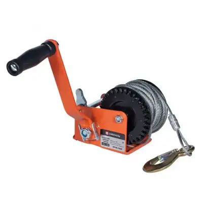 Лебедка ручная барабанная канатная LRB 450 кг / 10 м СибТаль наличный и безналичный расчет