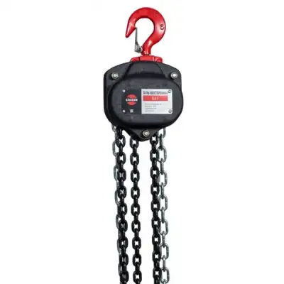 Таль ручная цепная 0,5 т - 12 м HSZ SAIZEN наличный и безналичный расчет