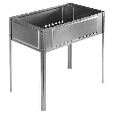 Мангал с ребрами жесткости 500 х 300 х 500 мм, Camping Palisad наличный и безналичный расчет