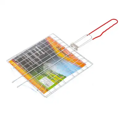 Решетка-гриль 230 x 230 мм, хромированная, PVC рукоятка Sparta наличный и безналичный расчет