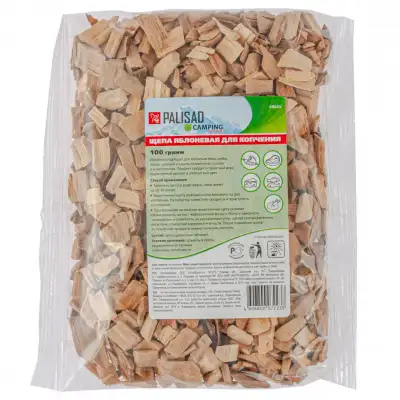 Щепа яблоневая для копчения, 100 гр Camping Palisad наличный и безналичный расчет