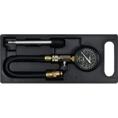 Манометр для измерения компрессии бензинового двигателя 0-20 bar "H-D" наличный и безналичный расчет