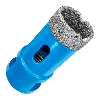 Коронка алмазная 20х10 мм по керамограниту для УШМ М14 GRAFF серия 