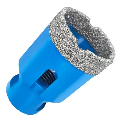 Коронка алмазная 40х10 мм по керамограниту для УШМ М14 GRAFF серия 