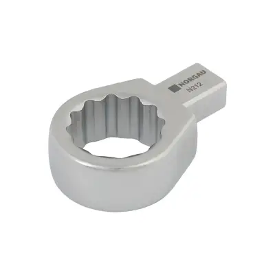 Насадка накидная NORGAU Industrial для динамометрического ключа 19, прямоугольный привод 9х12 наличный и безналичный расчет