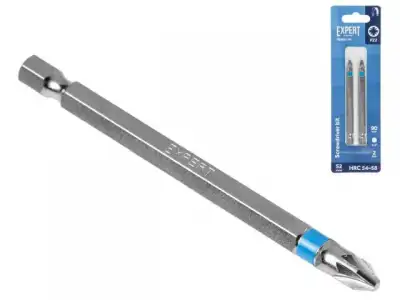 Насадка крестообразная PZ2 90мм 2шт EXPERT STARTUL (SE8622-90) (бита Pozidrive магнитная) наличный и безналичный расчет