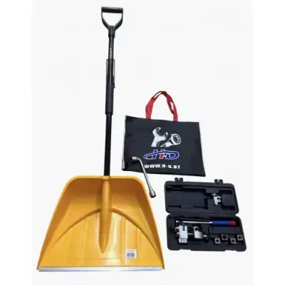 Инструмент ручной для опрессовки тормозных трубок 4.75, 6.35, 8, 9.5мм, набор 8пр.+лопата+сумка наличный и безналичный расчет