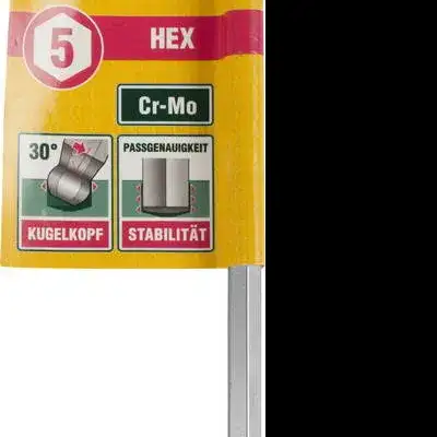 KRAFTOOL Hex 5, длинный имбусовый ключ (27437-5) наличный и безналичный расчет