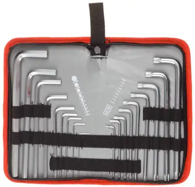 ЗУБР 18 шт, набор имбусовых ключей (27463-H18) наличный и безналичный расчет