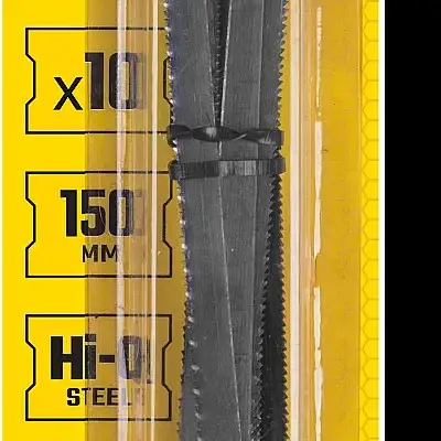 STAYER Junior, 150 мм, 24 TPI, 10 шт, универсальное полотно для мини-ножовки (1565-S10) наличный и безналичный расчет