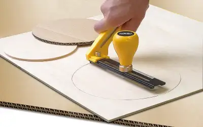 OLFA с сегментированным лезвием 18х100х0.5 мм, циркульный нож (OL-CMP-2) наличный и безналичный расчет