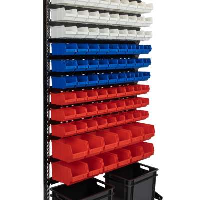 Торгово-складской стеллаж для хранения мелких товаров и крепежа наличный и безналичный расчет