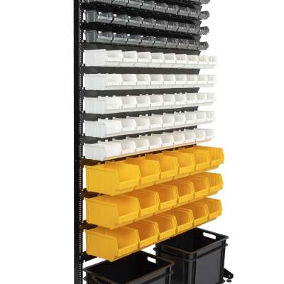 Стеллаж для сборочного цеха с ящиками наличный и безналичный расчет