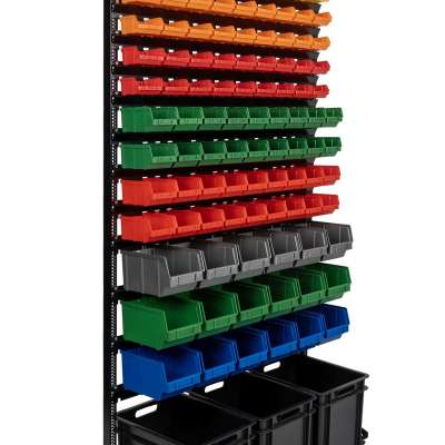 Торгово-складской стеллаж для метизов и крепежа наличный и безналичный расчет