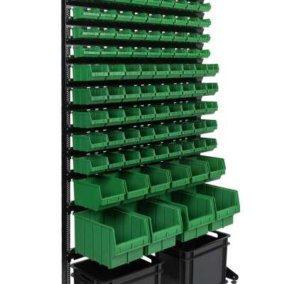 Пристенный органайзер для комплектующих с лотками наличный и безналичный расчет