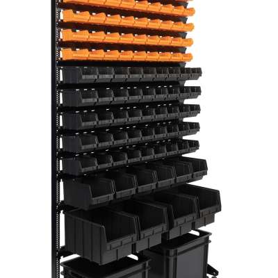 Пристенный стенд для комплектующих с боксами наличный и безналичный расчет