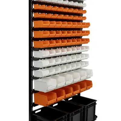 Лотки для метизов на стеллаже для сборочного цеха наличный и безналичный расчет