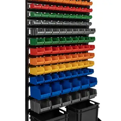 Торговый стенд с лотками 122 шт/ под метизы наличный и безналичный расчет