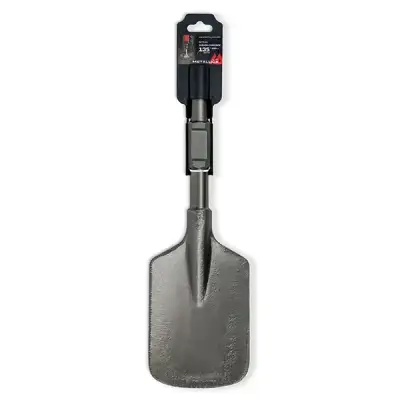 Зубило лопаточное совковое HEX-30 METALLICA Ultra 135х450/300 мм, по асфальту, мерзлому грунту наличный и безналичный расчет