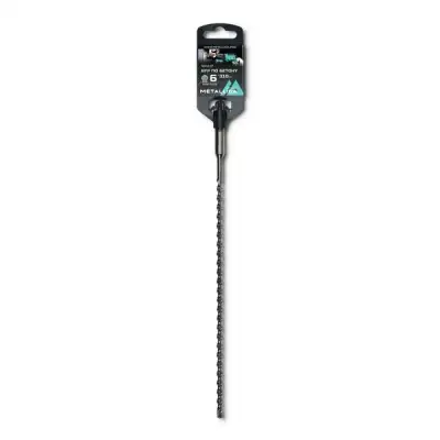 Бур по бетону SDS-plus METALLICA Optima 6х310/250 мм, напайка с центром, 2 спирали наличный и безналичный расчет
