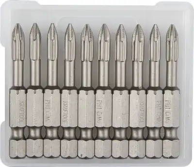 KRAFTOOL X-Drive PH1, 50 мм, 10 шт, торсионные биты (26121-1-50-10) наличный и безналичный расчет